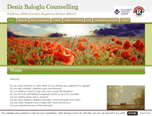 Tablet Screenshot of cambridge-counsellor.com